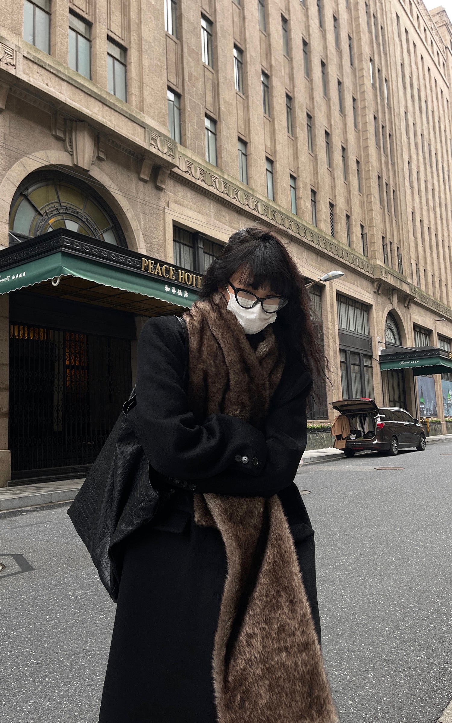 0122stepll Faux Fur Scarf