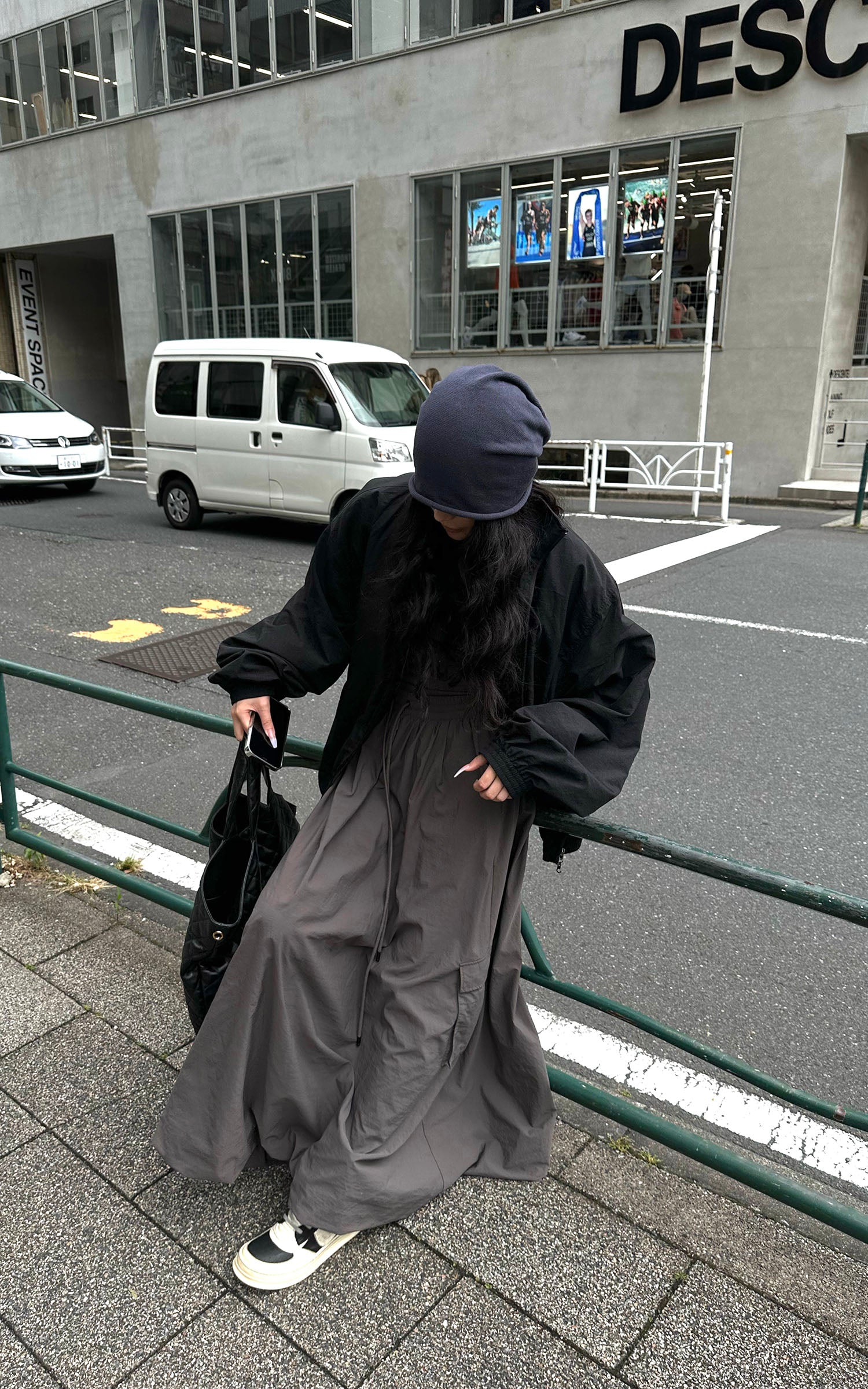 0122stepll Veste utilitaire légère en nylon