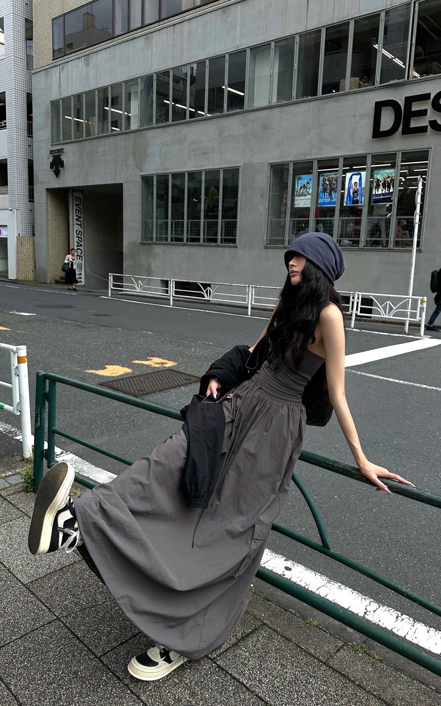 0122stepll ストラップレススカートセット