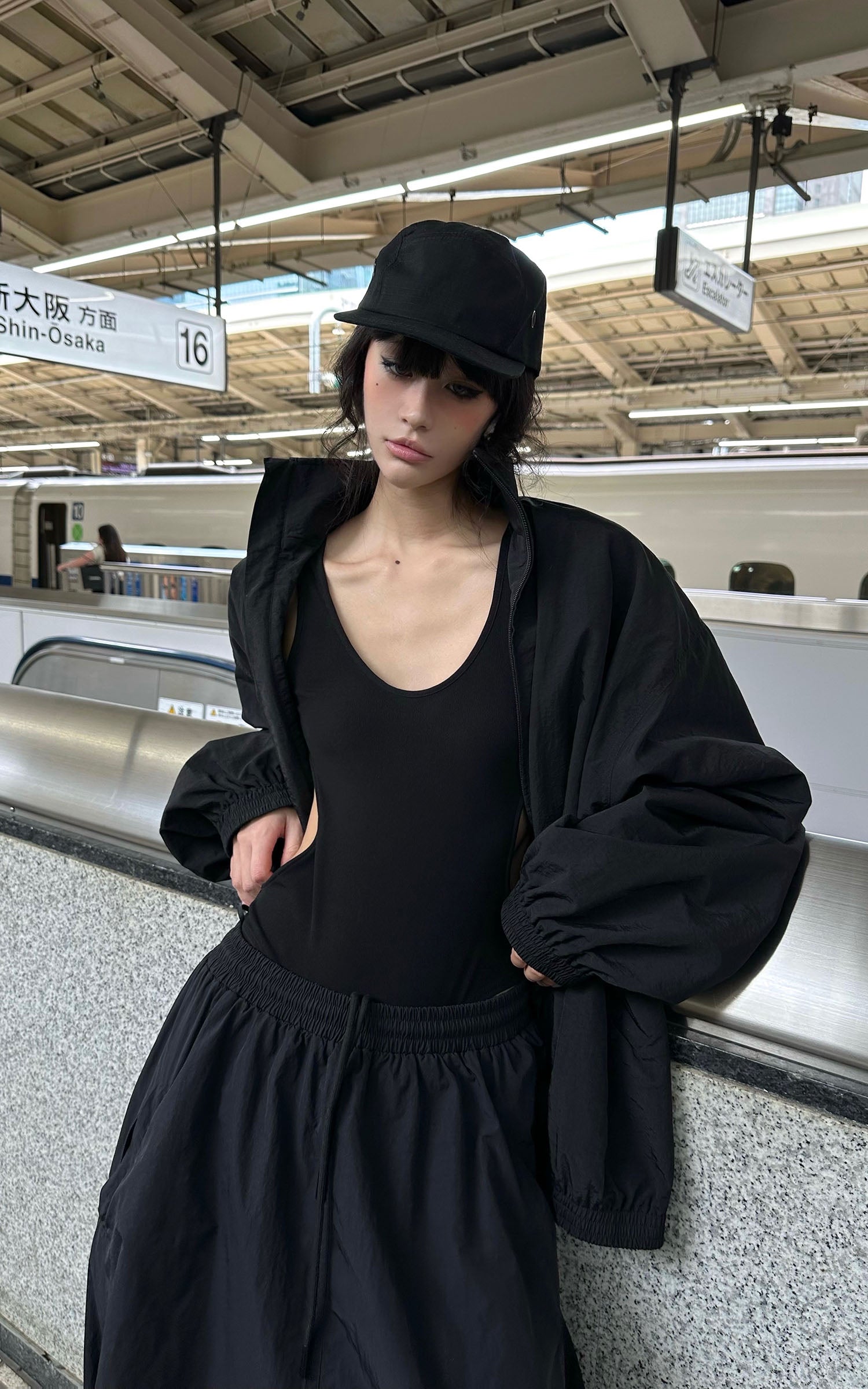 0122stepll Veste utilitaire légère en nylon