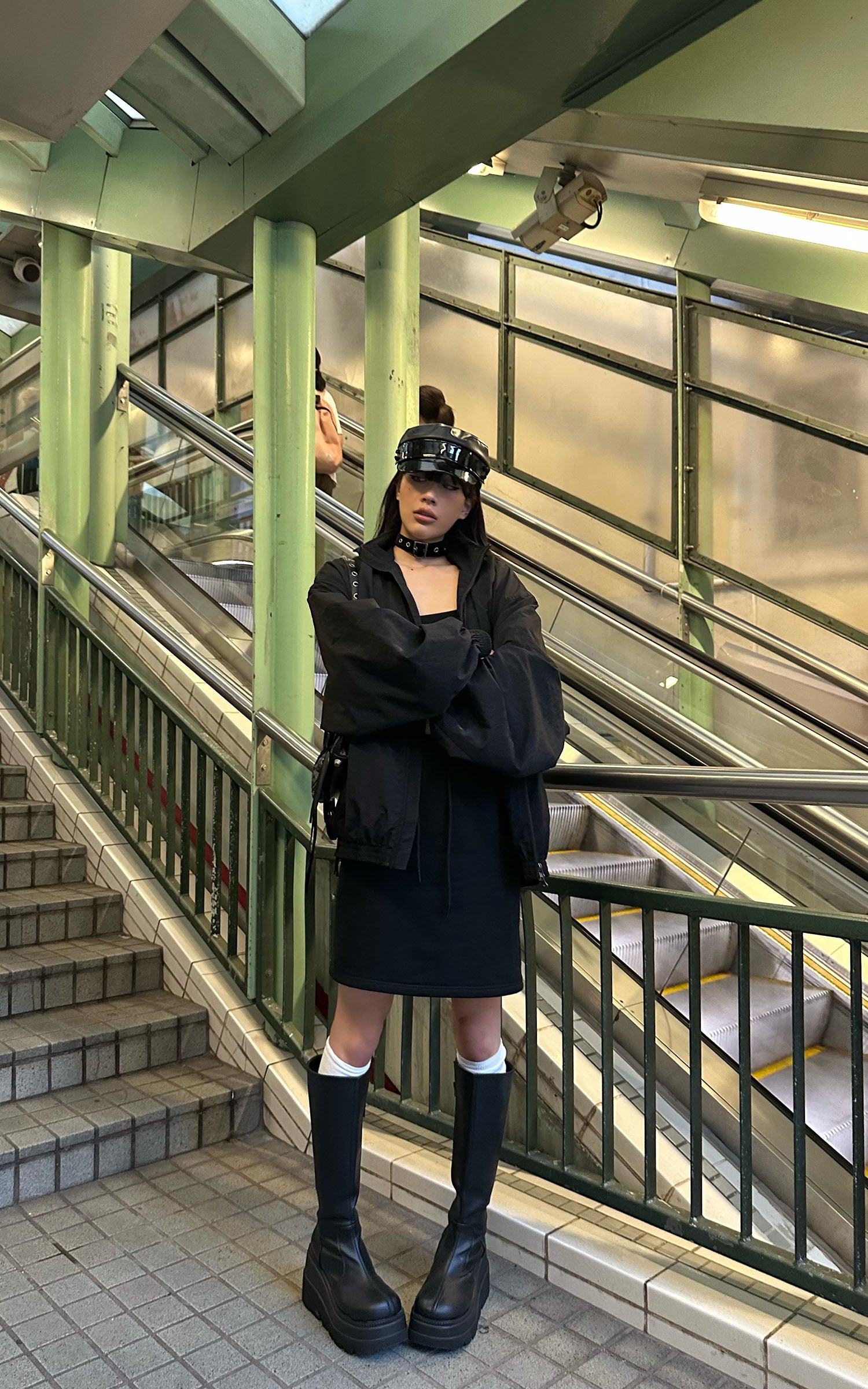 0122stepll Veste utilitaire légère en nylon