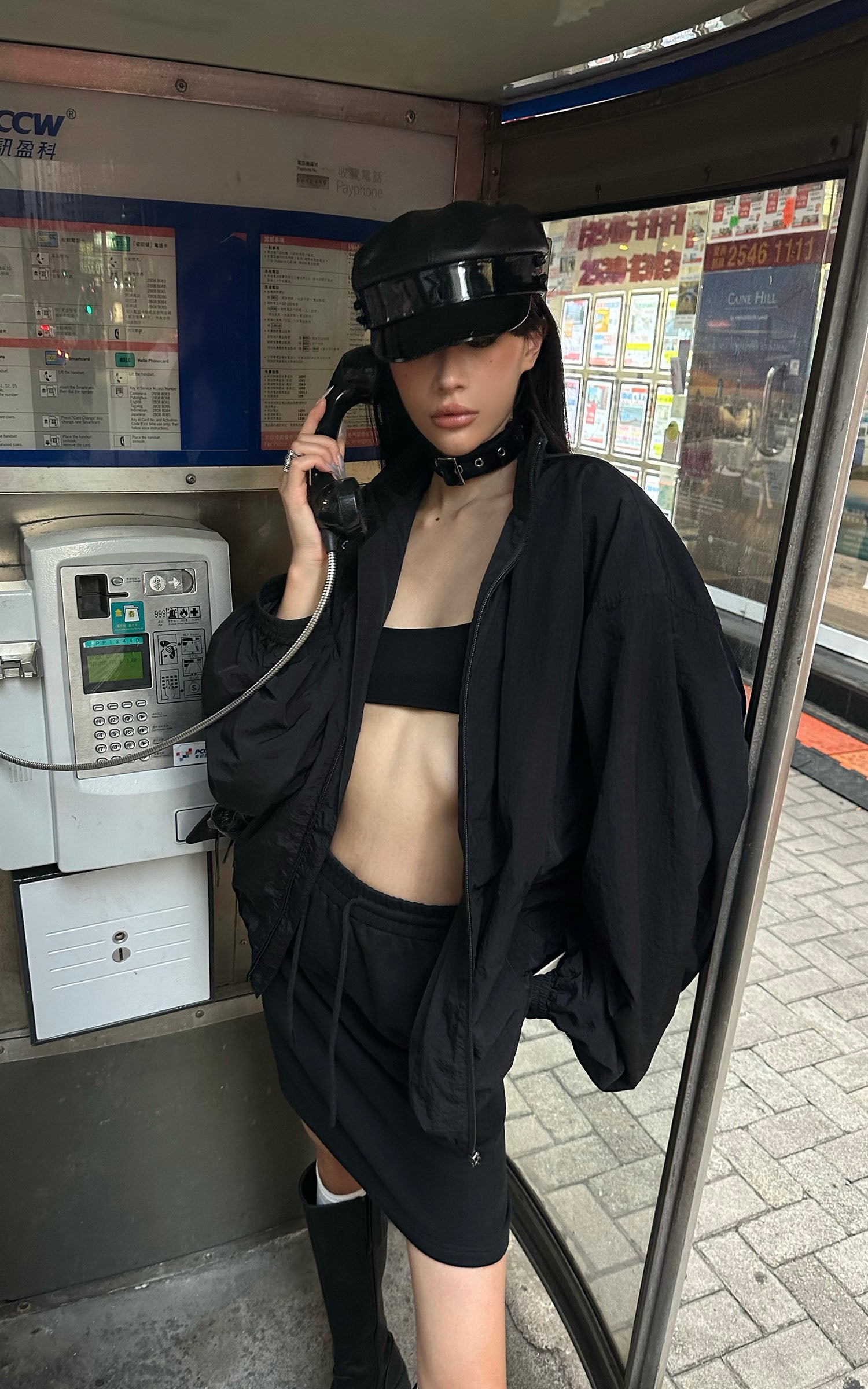 0122stepll Veste utilitaire légère en nylon