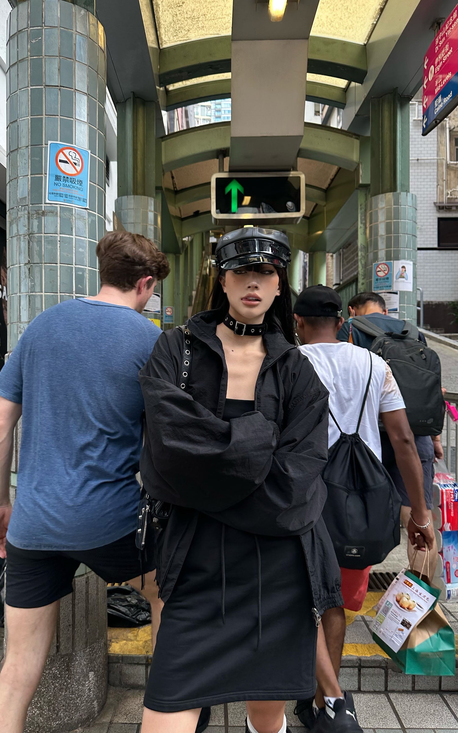 0122stepll Veste utilitaire légère en nylon