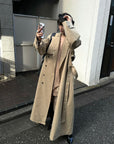 0122stepll Oversized Trench Coat