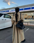 0122stepll Oversized Trench Coat