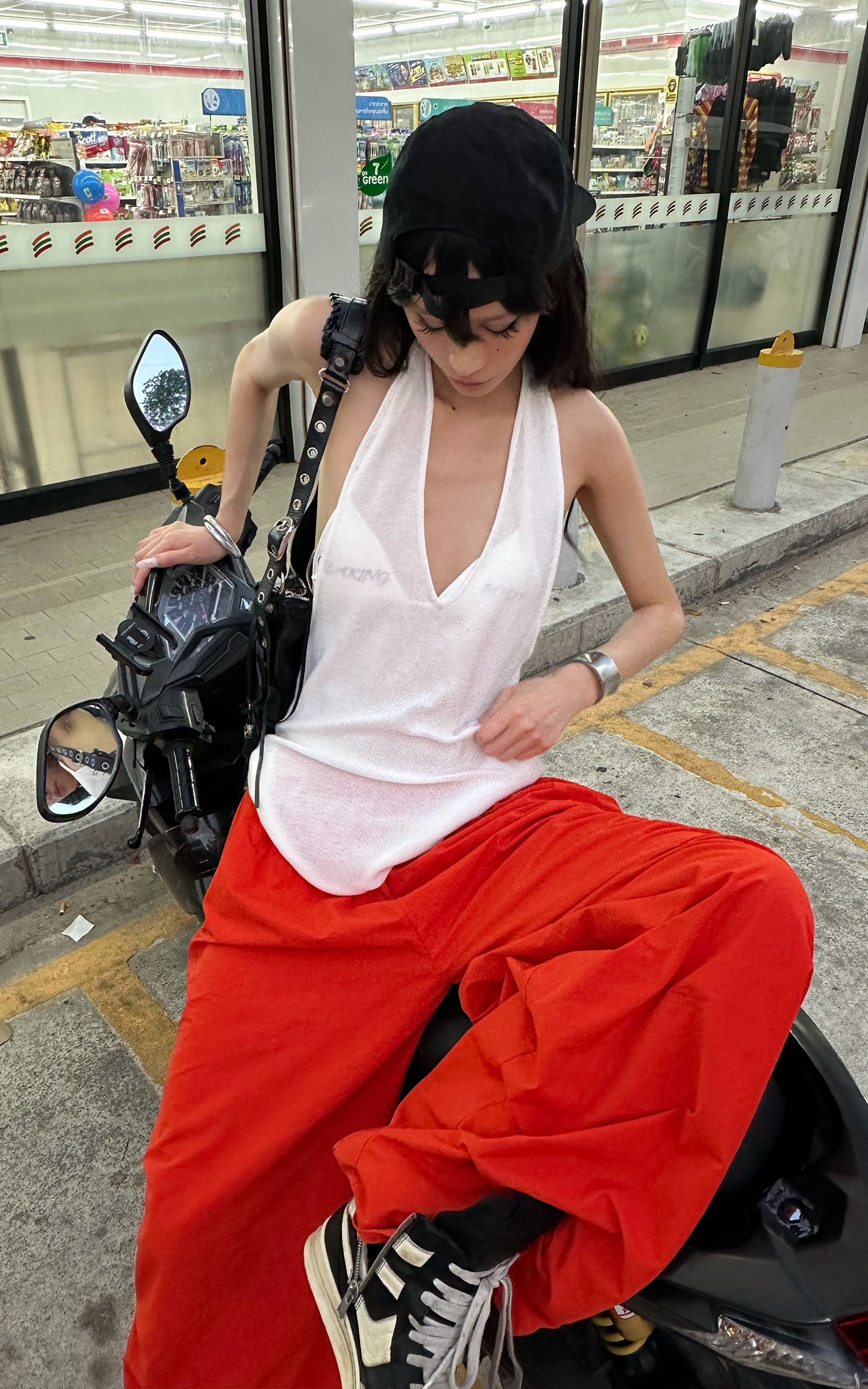 0122stepll 릴랙스 와이드 레그 팬츠