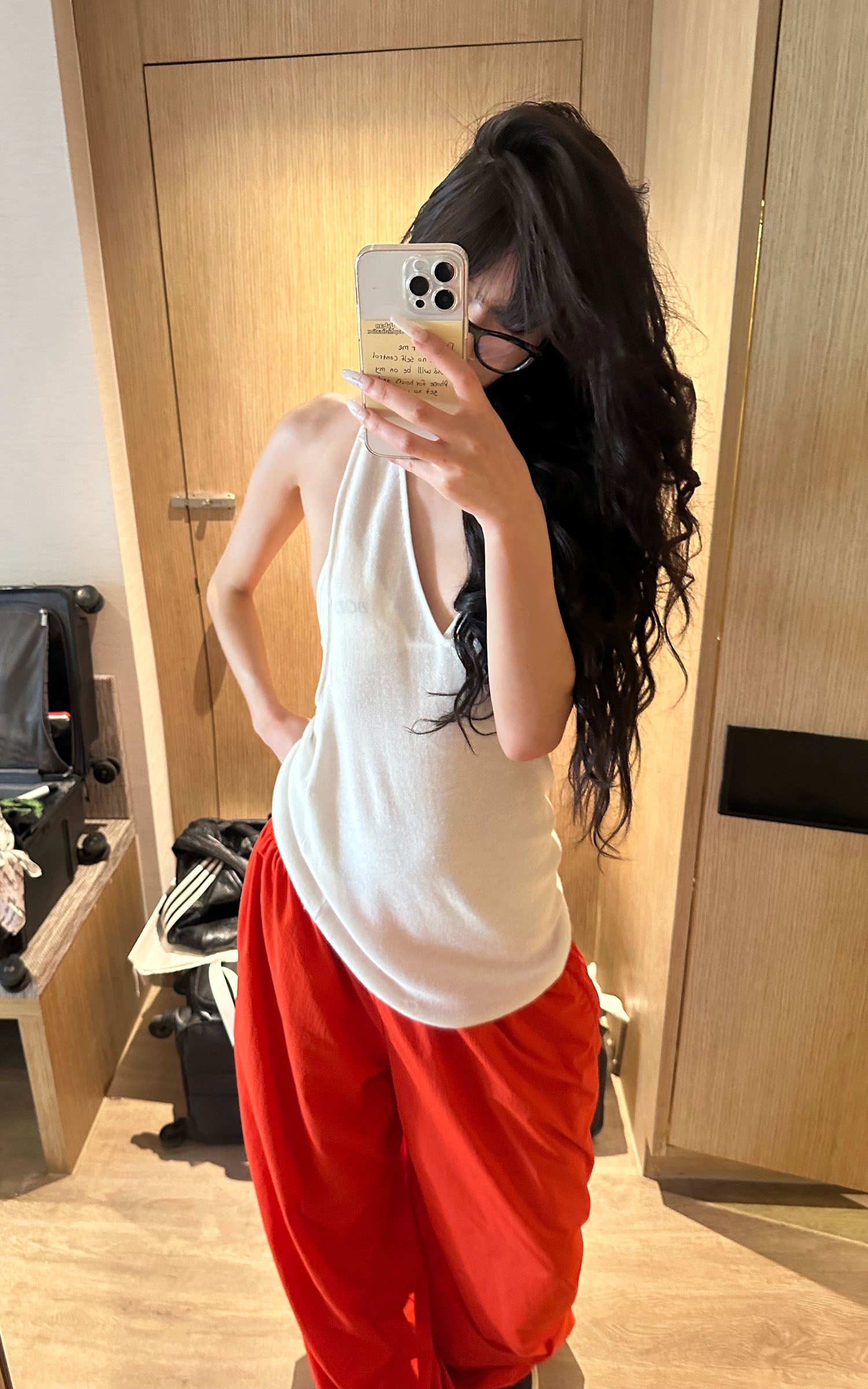 0122stepll 릴랙스 와이드 레그 팬츠