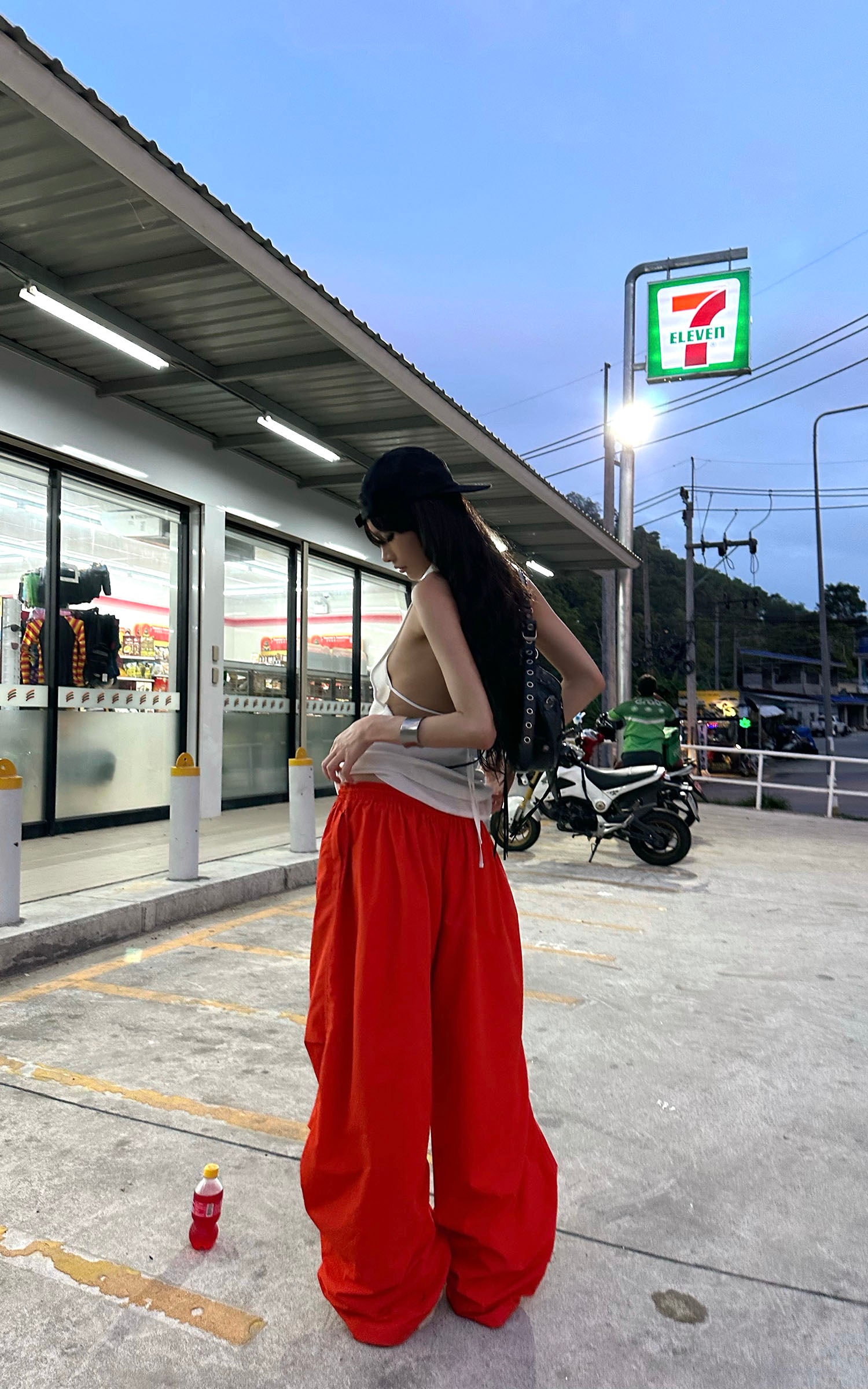 0122stepll 릴랙스 와이드 레그 팬츠