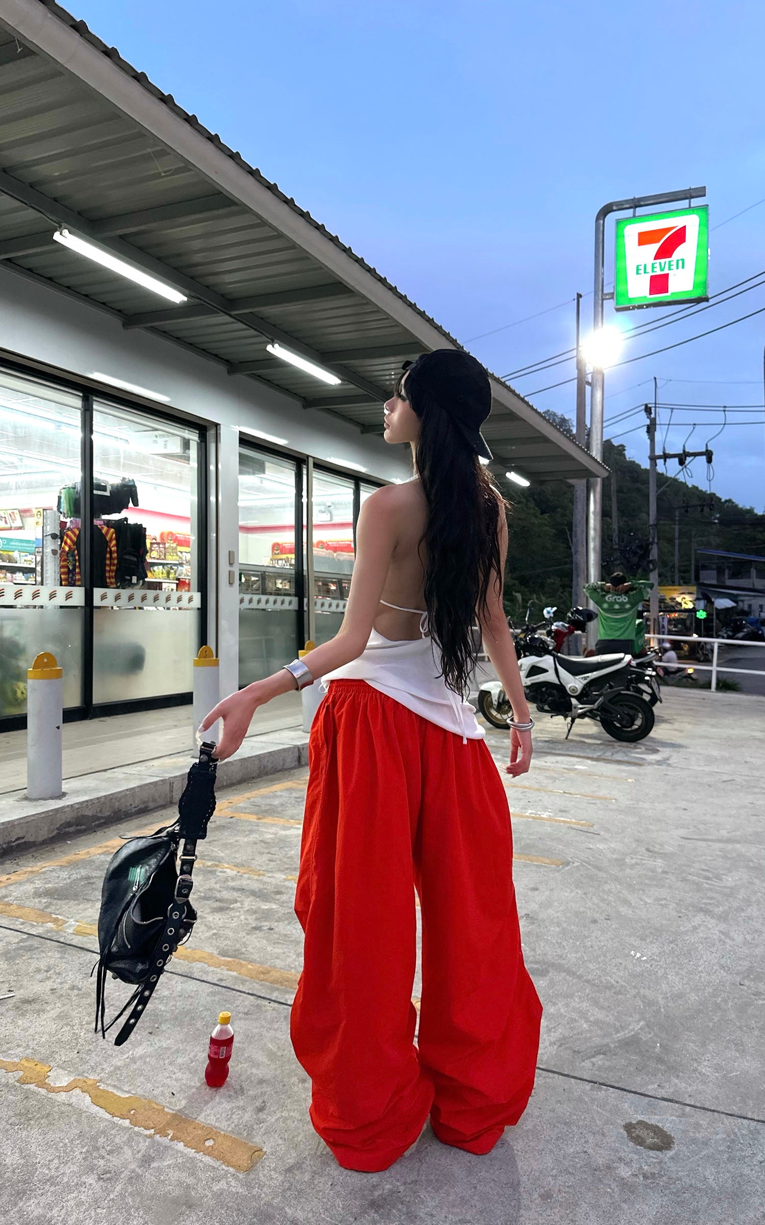 0122stepll 릴랙스 와이드 레그 팬츠