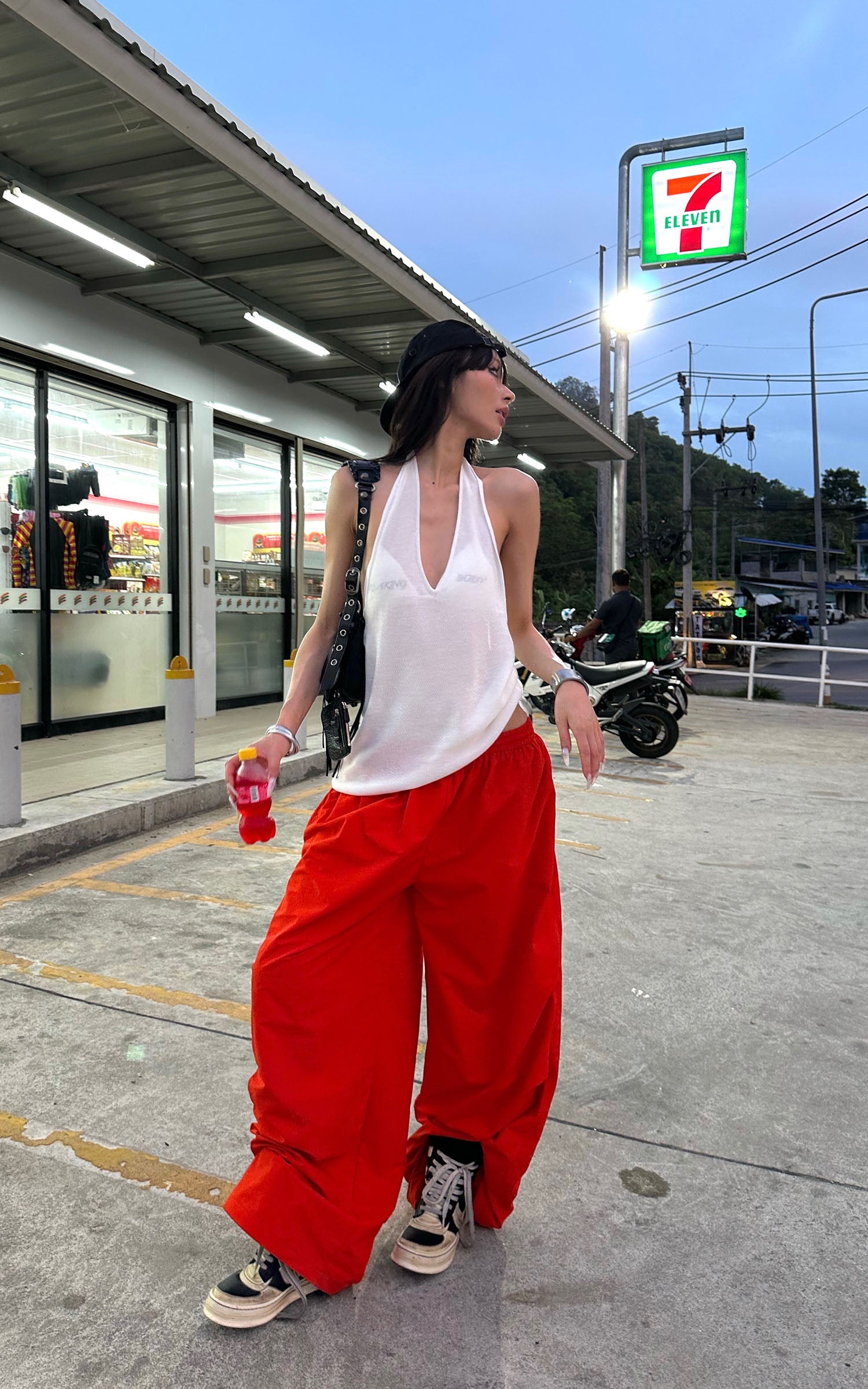 0122stepll 릴랙스 와이드 레그 팬츠