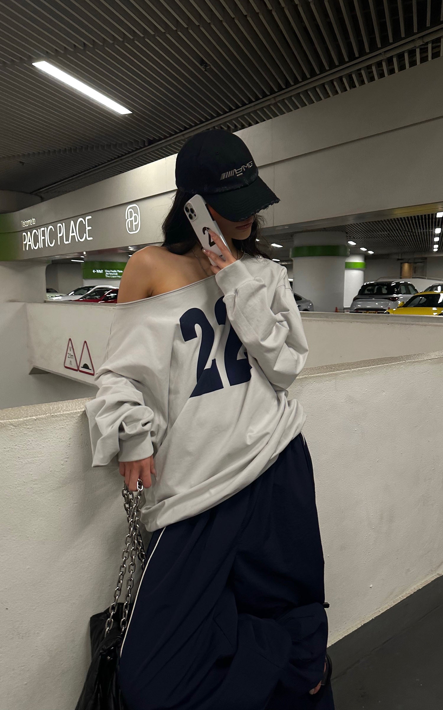 0122stepll Sweat-shirt américain à épaules dénudées