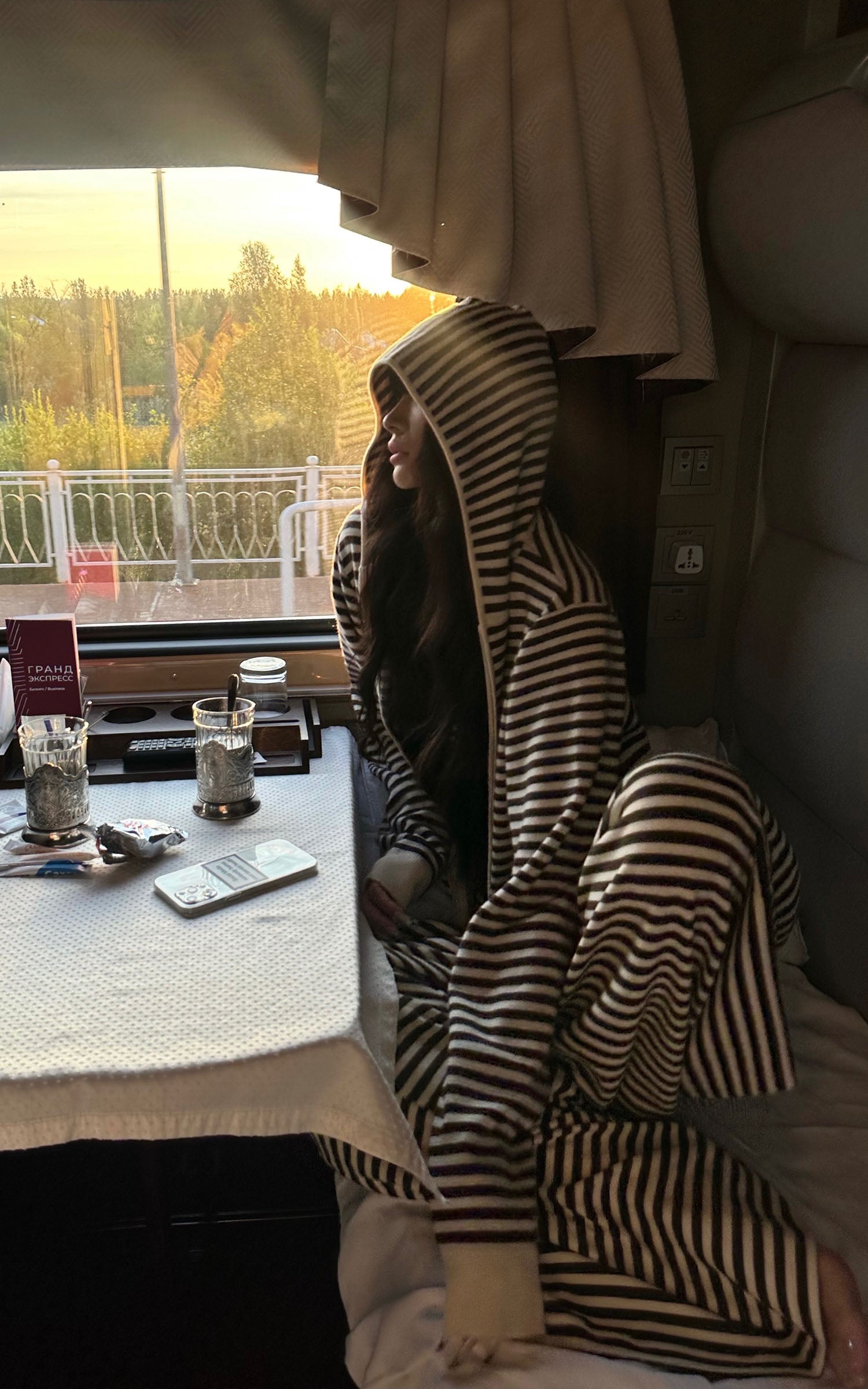 0122stepll 스트라이프 탑, 나시 &amp; 팬츠 3피스 세트