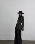 DOINDULGE Tailored Wide-Leg Trousers