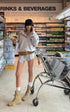 WARDEN EDGE Oversized Shirt Jacket + Layered Shorts Set - PINKPARKS