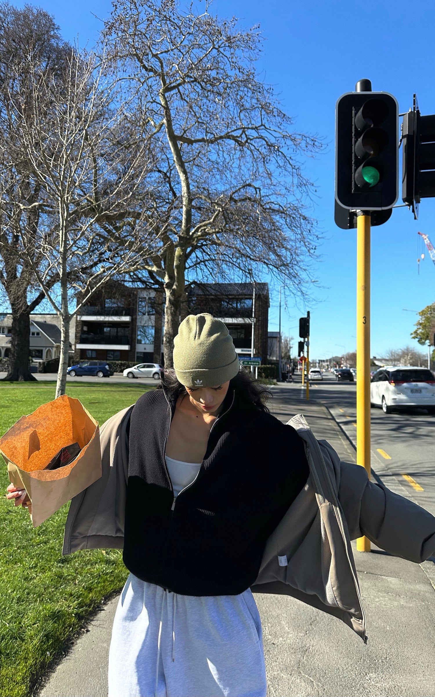 0122stepll ジップアップニットカーディガンジャケット