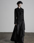 DOINDULGE Deconstructed Frayed Wool Top