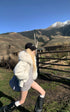 Rase le sol Faux Fur-Trimmed Hoodie Jacket - PINKPARKS