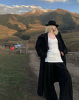 Rase le sol Wool Long Coat