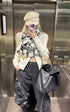 Rase le sol Double Zipper Ribbed Sweater - PINKPARKS