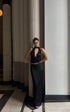 ROVENTE Draped Waistband Maxi Skirt - PINKPARKS