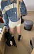 Rase le sol Textured Cable Knit Shorts - PINKPARKS