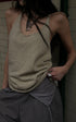 WARDEN EDGE Backless Knit Tank Top - PINKPARKS