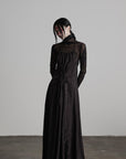 DOINDULGE Shadow Jacquard Maxi Dress