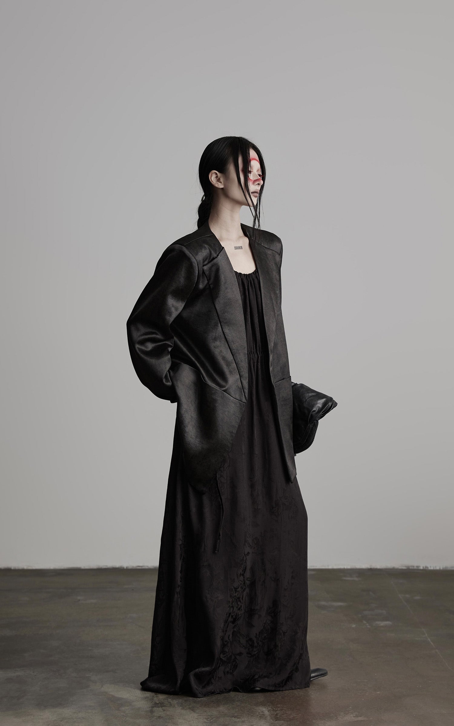 DOINDULGE Shadow Jacquard Maxi Dress
