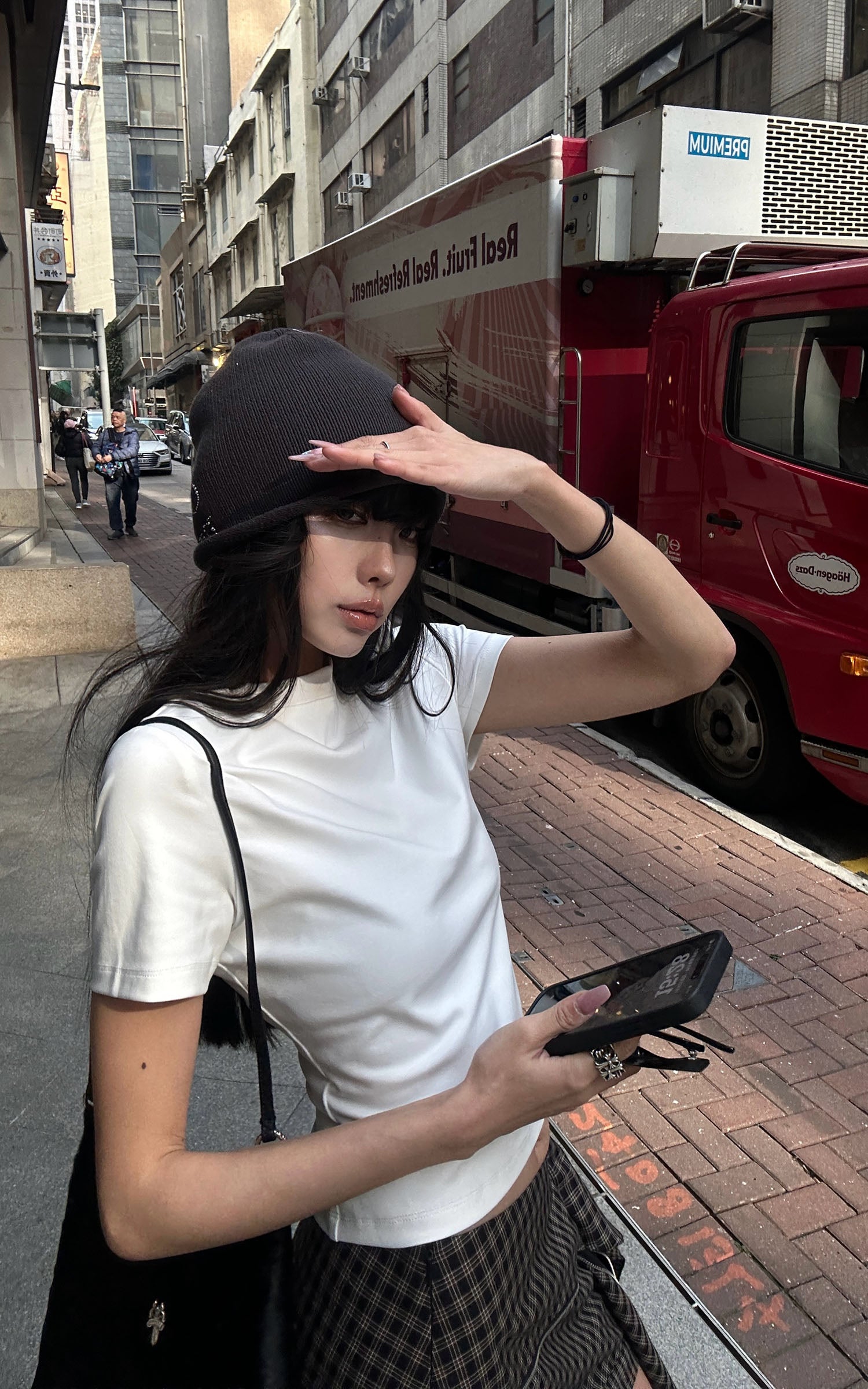 pinkparks ミニスカート＆スポーティーコットンショーツ（定価以下） スカート風ショートパンツ（ショートパンツ） | PINK-latte（ピンク