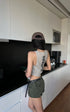 WARDEN EDGE Graphic U-Neck Knit Tank - PINKPARKS
