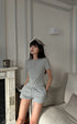 WARDEN EDGE Minimal Ribbed Lounge Set - PINKPARKS