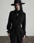 DOINDULGE Deconstructed Fray-Edge Sculpted Shirt