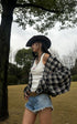WARDEN EDGE Deconstructed Plaid Shirt - PINKPARKS