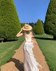 Rase le sol Layered Ruffle Sheer Skirt - PINKPARKS
