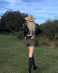 Rase le sol Sheer Knit Long-Sleeve Top - PINKPARKS