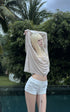 Rase le sol Fluid Knit Long Sleeve Top - PINKPARKS