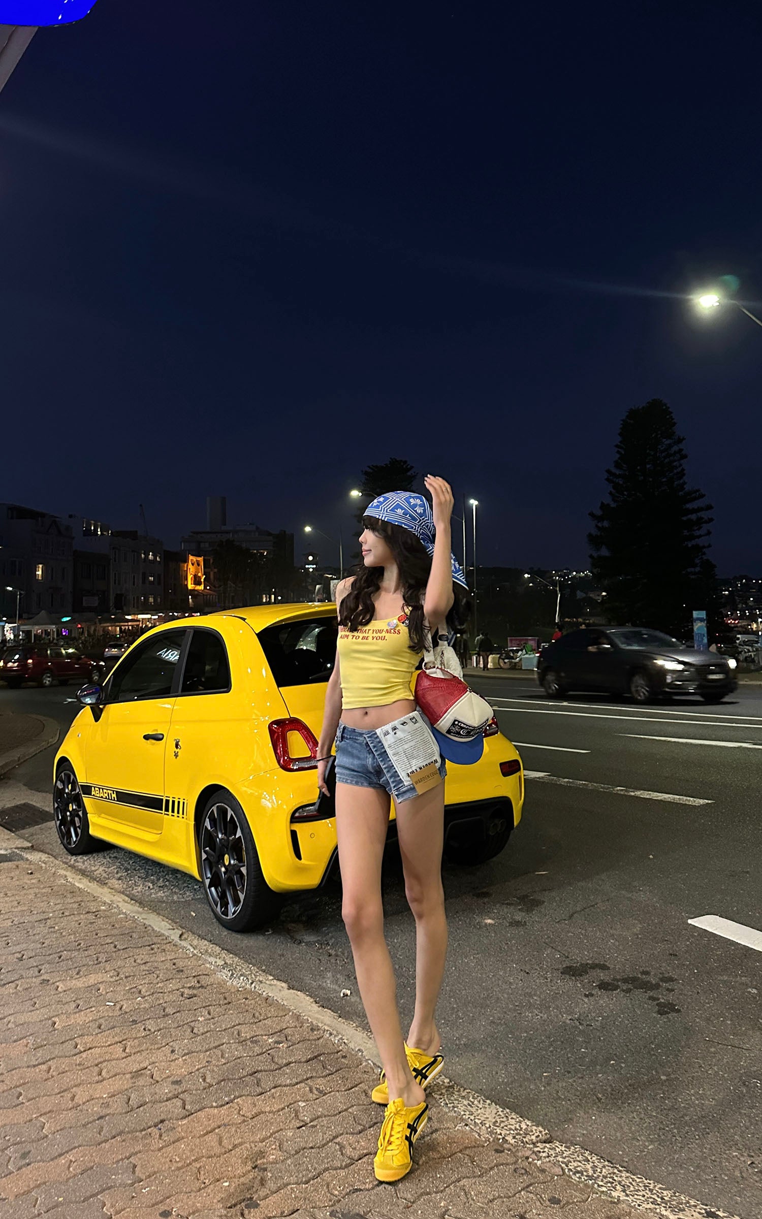 WARDEN EDGE Yellow Badge Tank - PINKPARKS