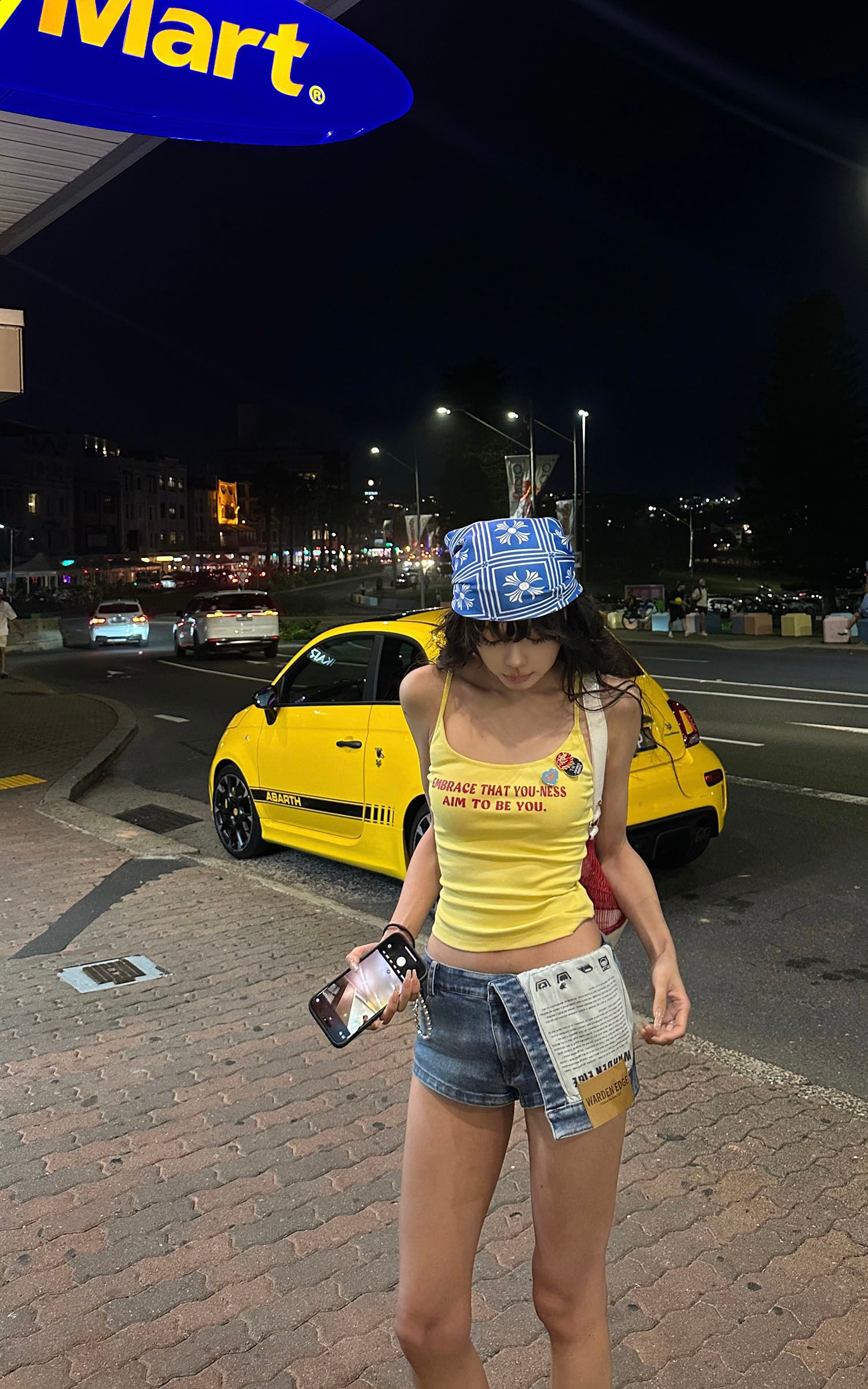 WARDEN EDGE Yellow Badge Tank - PINKPARKS