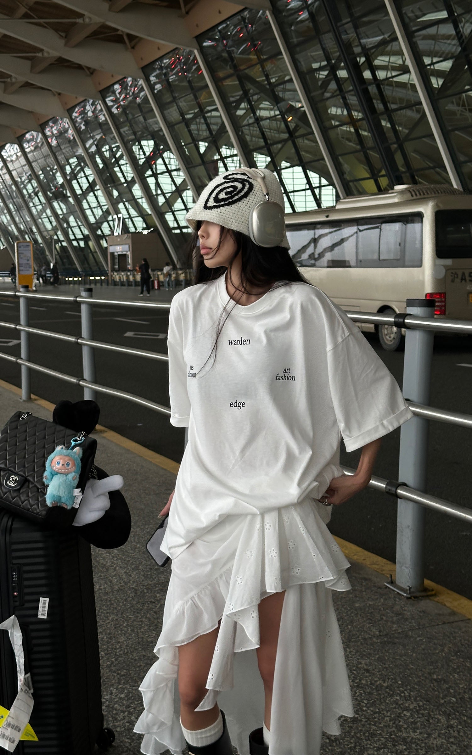 【PINKPARKS】WARDEN EDGEアシメレイヤードスカートセット WARDEN EDGE アシンメトリー レイヤード スカート セット – PINKPARKS