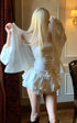 Rase le sol Layered Ruffle Mini Skirt - PINKPARKS