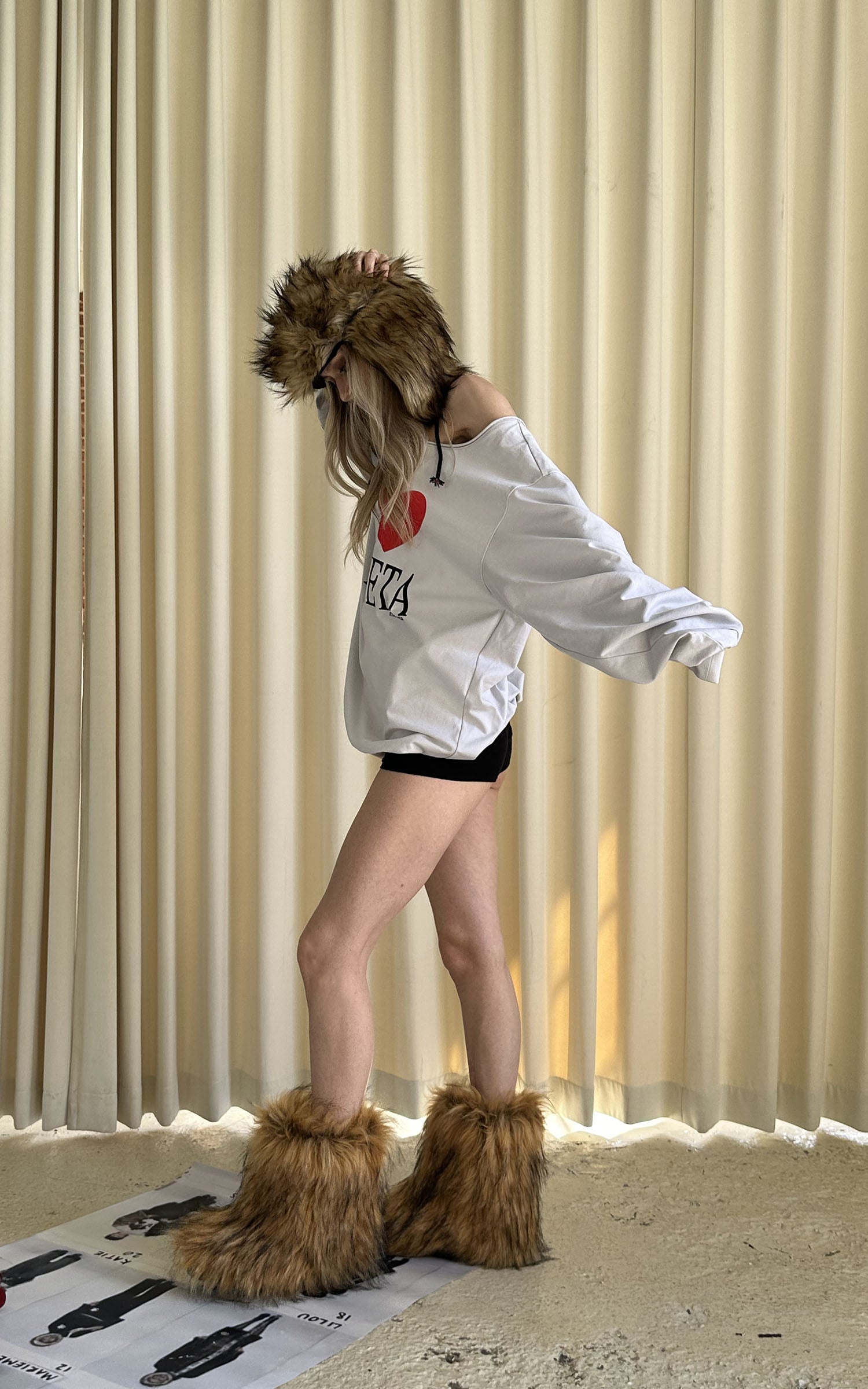 0122stepll ロングスリーブプルオーバーTシャツ