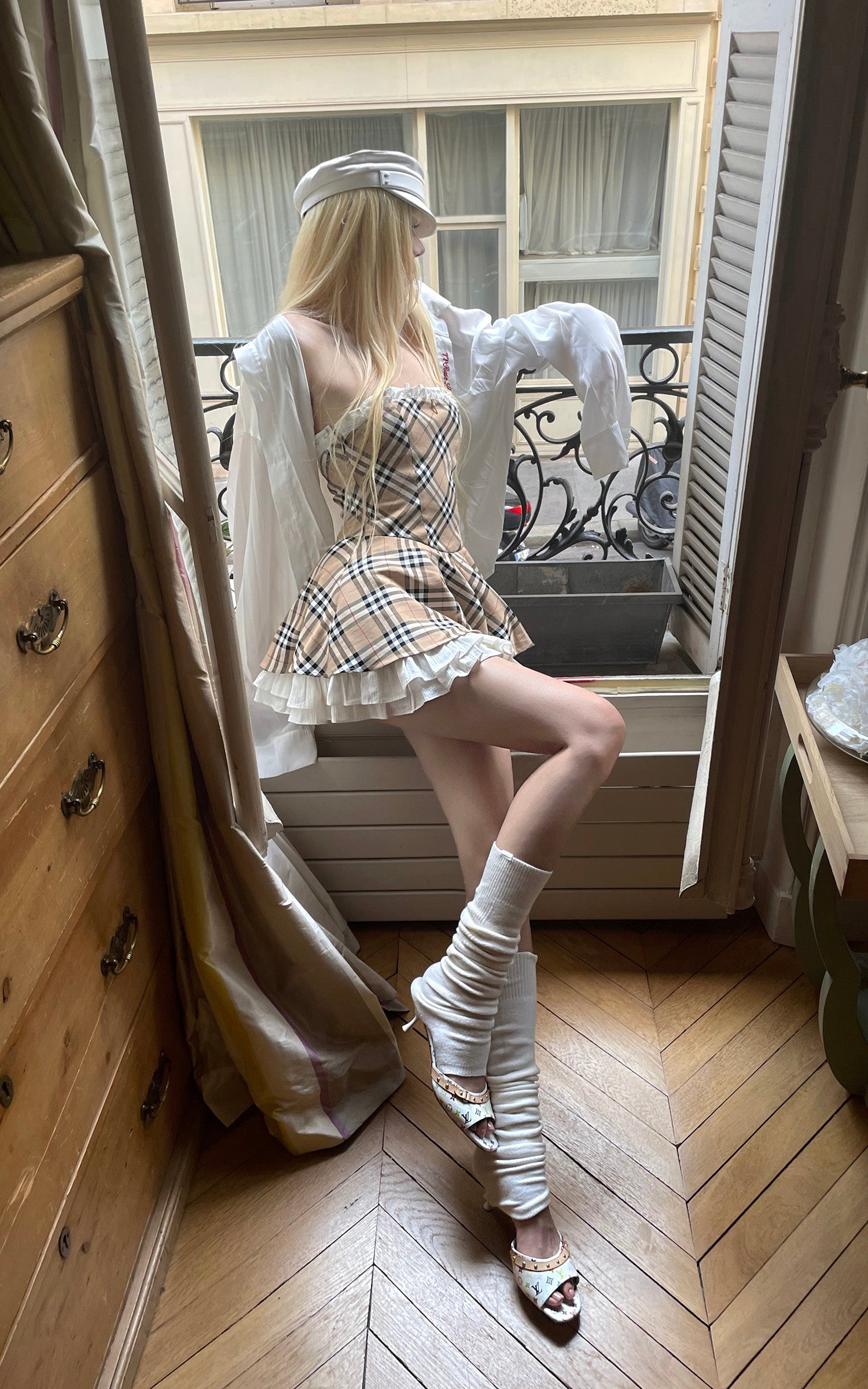 pinkparks チェック柄ストラップドレス rsitt7 / ドレス・ワンピースコレクション – PINKPARKS