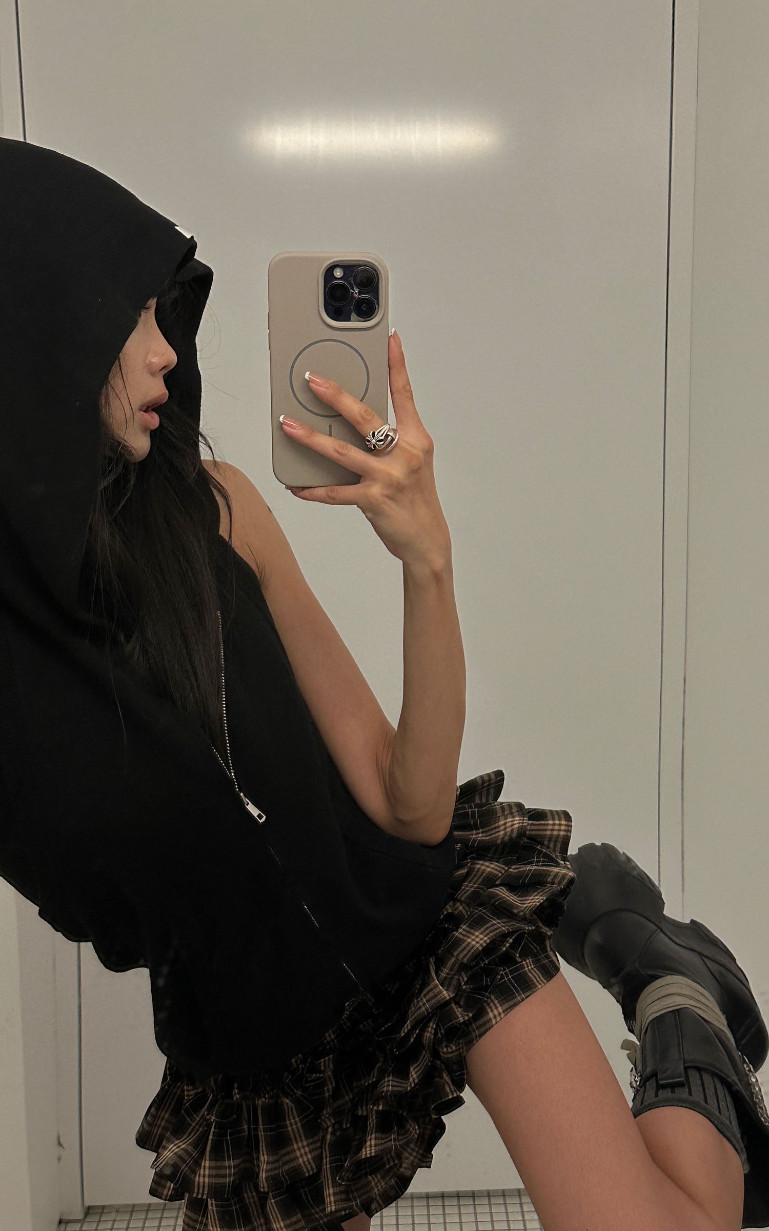 WARDEN EDGE Knit Zip Hooded Vest