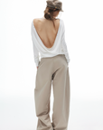 IAMXIAA Wide-Leg Tailored Pants