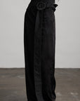 DOINDULGE Structured Strapless Bustier Belt with Oversized Ring Detail