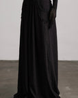 DOINDULGE Beaded Lace Wide Pants