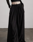 DOINDULGE Beaded Lace Wide Pants