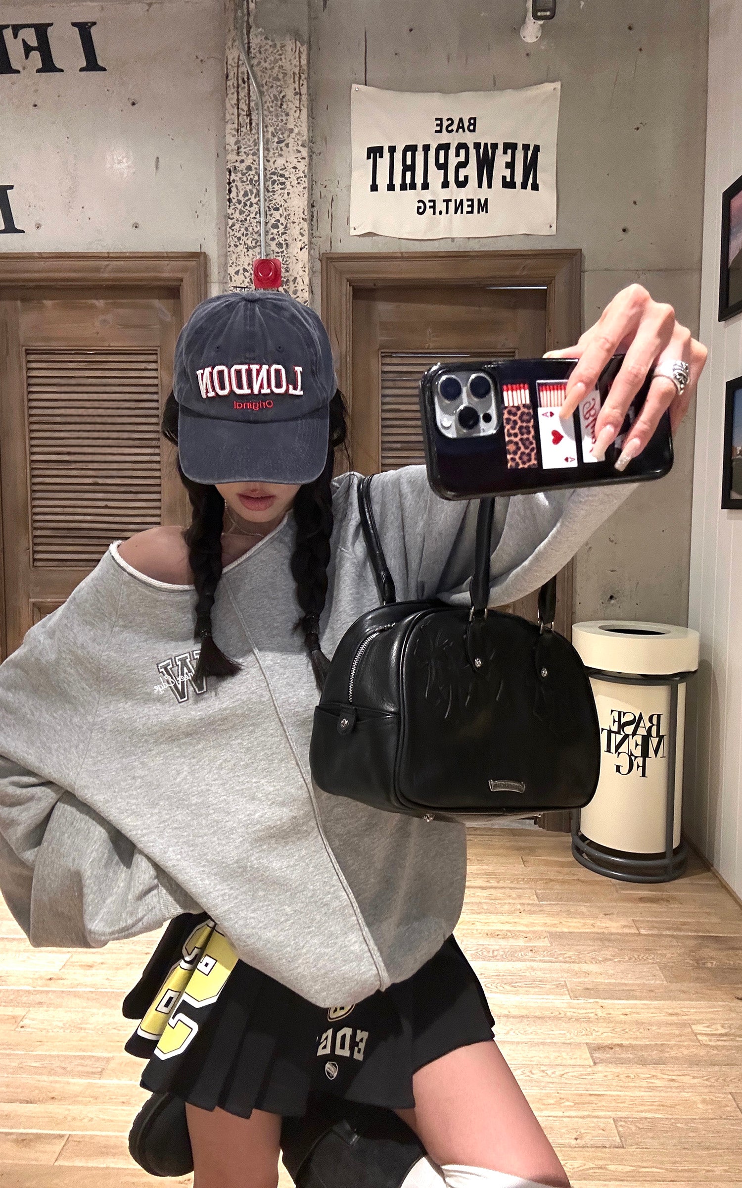 【PINKPARKS】WARDEN EDGEアシメレイヤードスカートセット PINKPARKS】WARDEN EDGEアシメレイヤードスカートセット