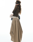 IAMXIAA Sheer Knit Button Up Cardigan