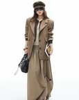 IAMXIAA Oversized Checked Blazer Jacket